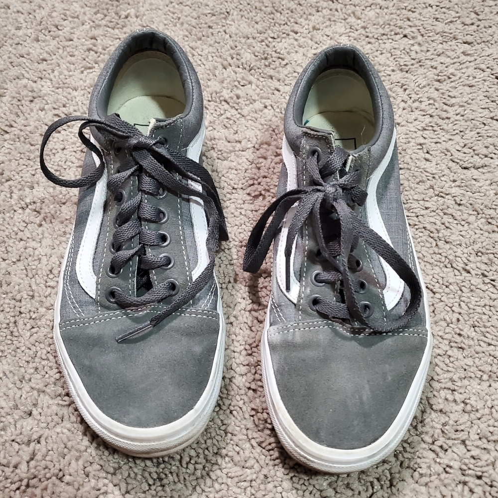 Vans Suede Gray Classic Sneakers
